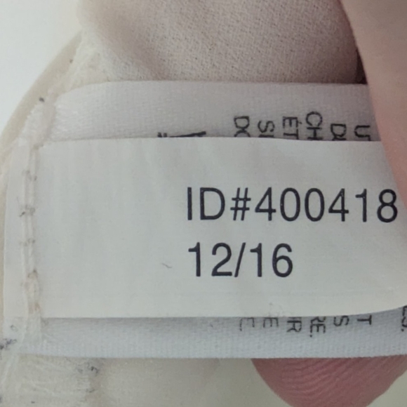 Express Cream Lace Short Sleeve Blouse - Picture 8 of 8